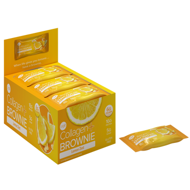 Lemon Zest Collagen + Brownie